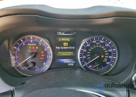 2017 Infiniti Q60 Base z USA, uszkodzony, nr VIN JN1CV7EK4HM111241